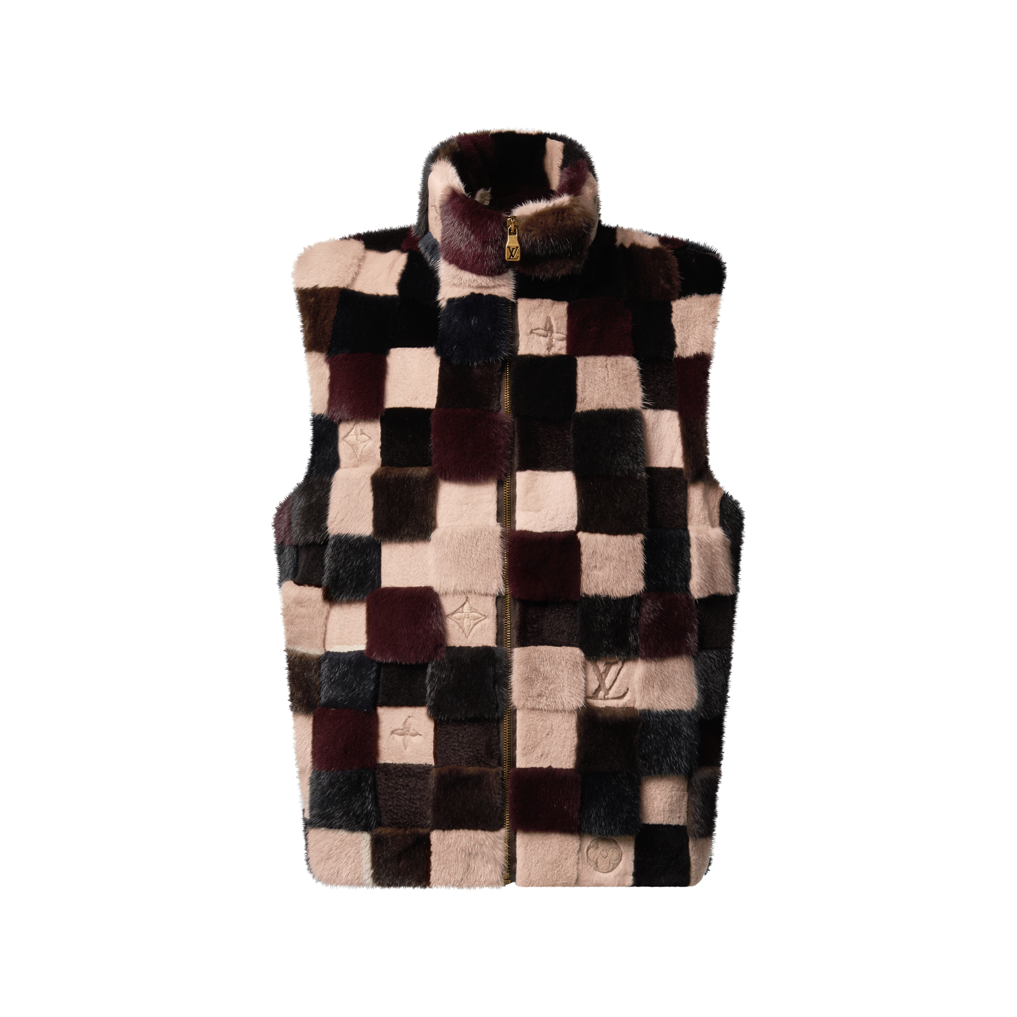 Damier Mink Vest - High-End Ready-to-Wear | LOUIS VUITTON